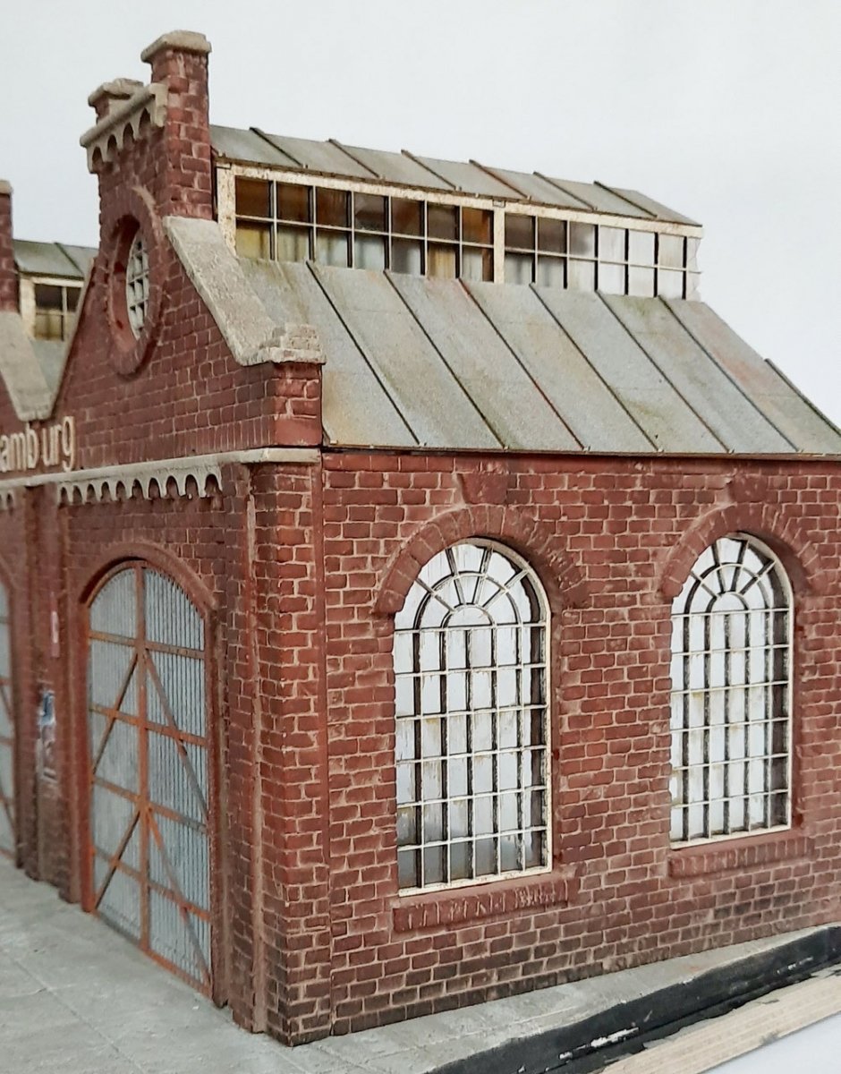 RT-Diorama 35285 Diorama-Base: &amp;quot;Industrial Hangars&amp;quot; 1/35 – imagen 7