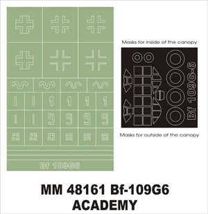 Montex MM48161 BF-109G6 ACADEMY