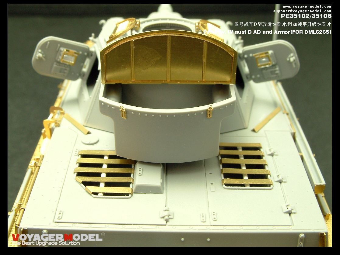 Voyager Model PE35106 Pz.kPfw. IV ausf D AD Armor 1/35 – imagen 14
