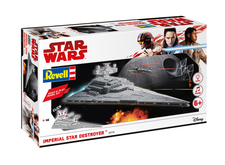 Revell 06749 Build / Play Imperial Star Destroyer 1/4000