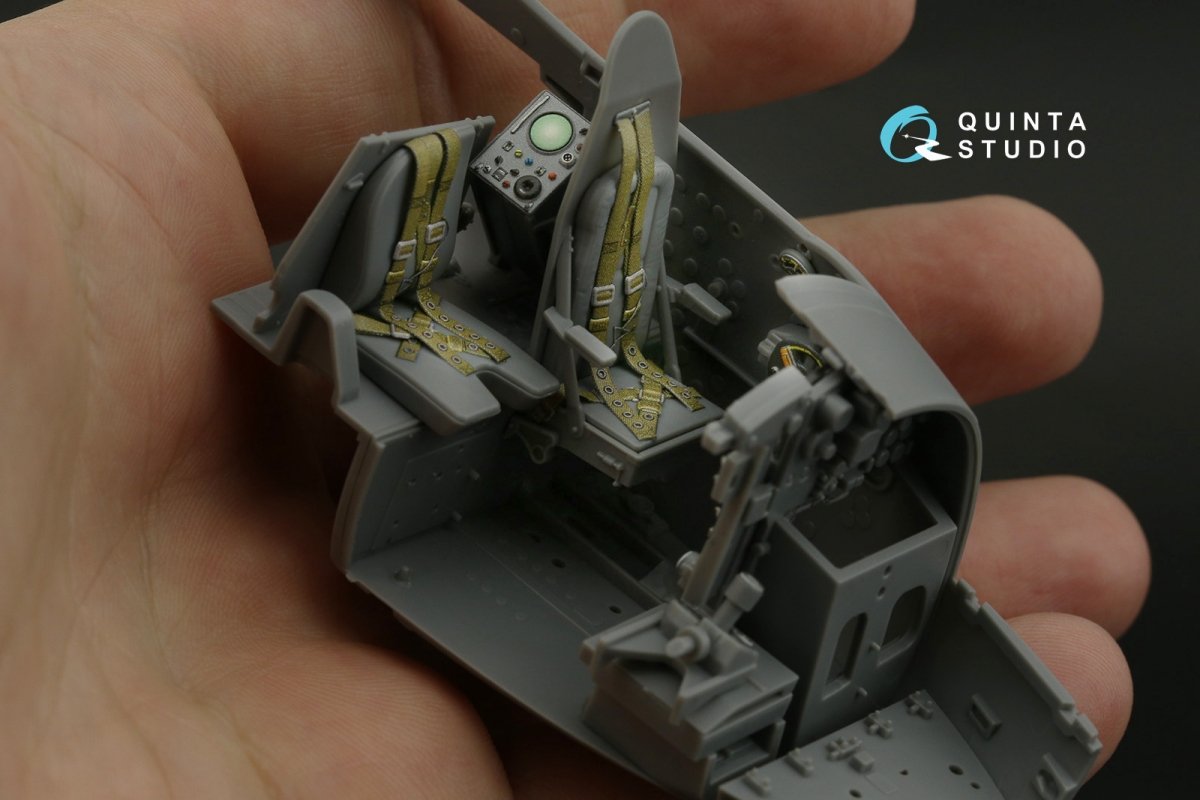 Quinta Studio QD32170 DH Mosquito FB Mk.VI 3D-Printed &amp;amp; coloured Interior on decal paper (Tamiya) 1/32 – imagen 10