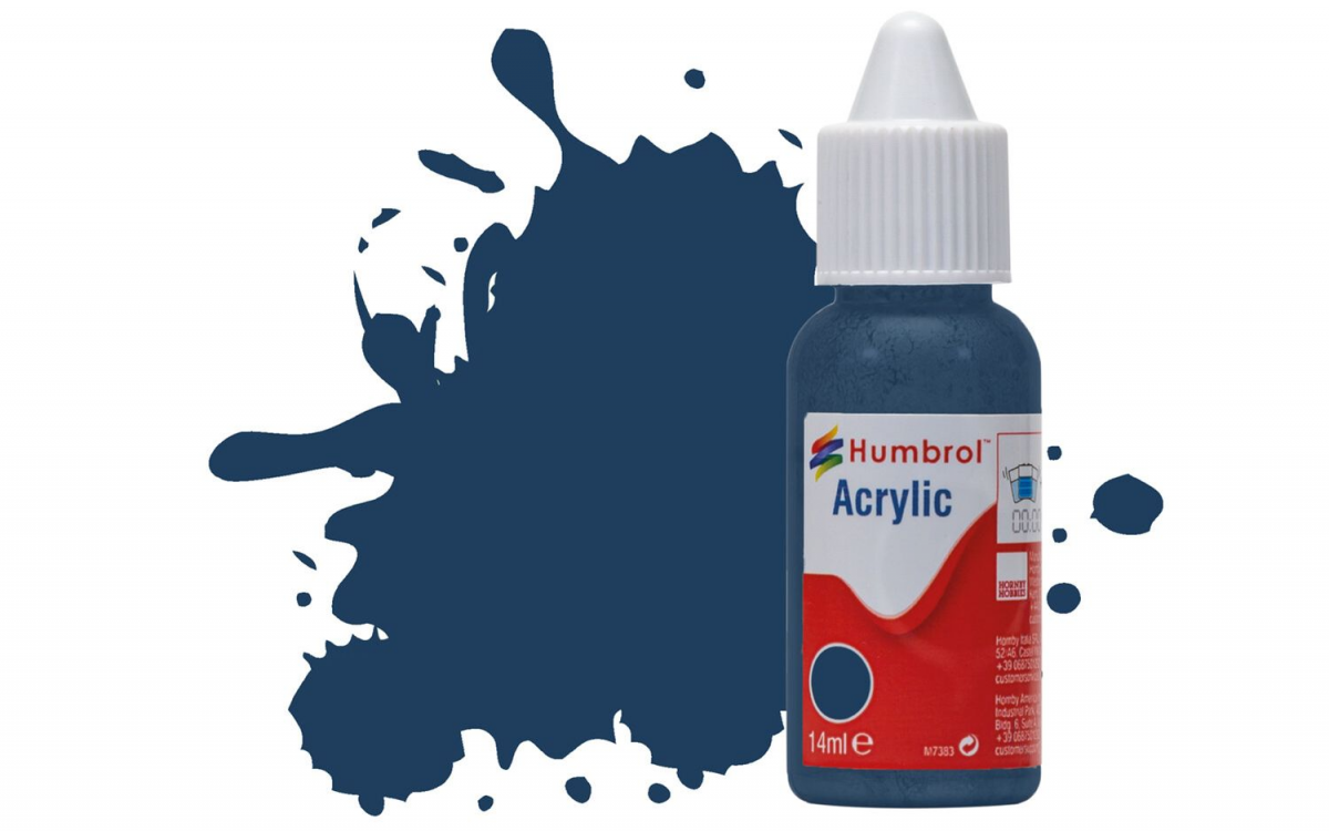 Humbrol DB0104 N° 104 Bleu Oxford - Mat - 14 ml