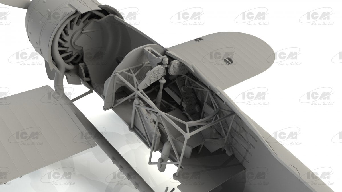ICM 32021 CR. 42 LW , WWII German Luftwaffe Ground Attack Aircraft 1/32 – imagen 10