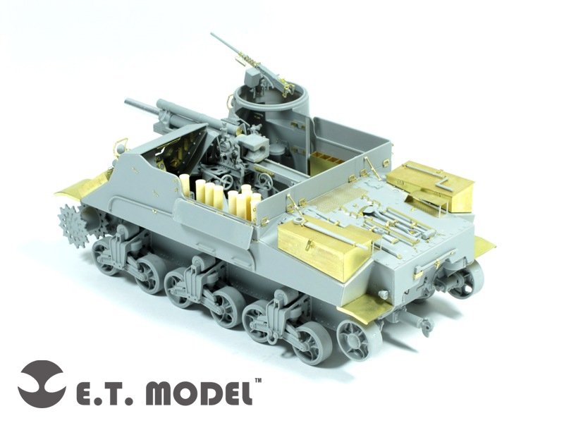 ET Model S35-005 WWII US M7 Priest Mid Production Value Package For DRAGON 6637 1/35