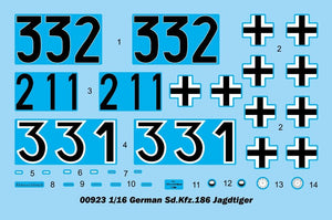 Trumpeter 00923 German Sd.Kfz.186 Jagdtiger 1/16 – imagen 4