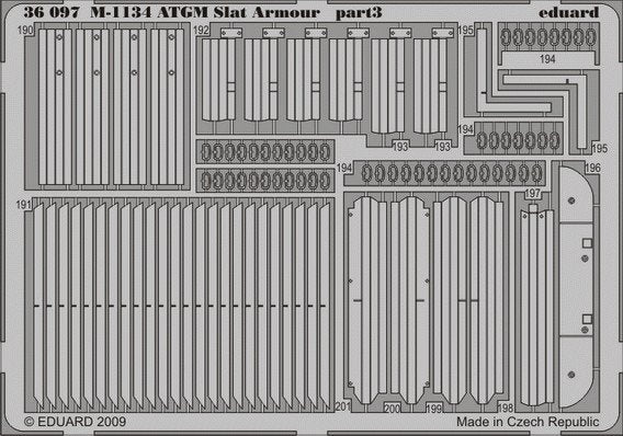 Eduard 36097 M-1134 Blindage à lames ATGM 1/35 AFV Club – image 2