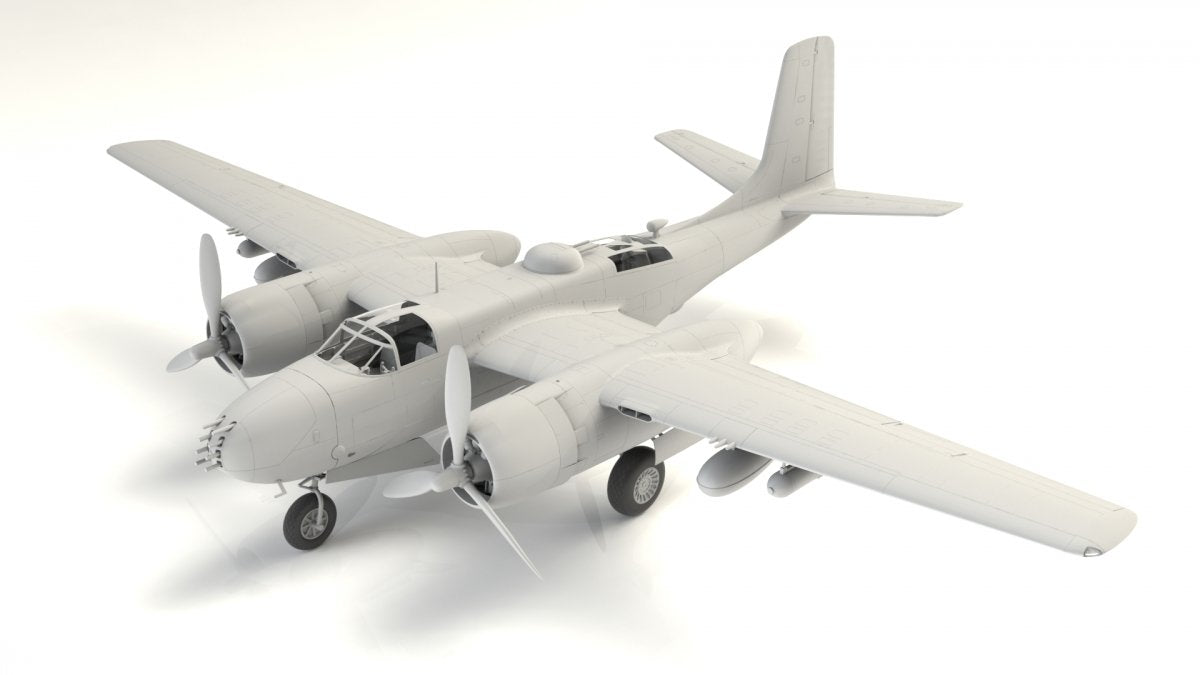 ICM 48285 A-26В Invader Pacific War Theater, WWII American Bomber 1/48 – Bild 2