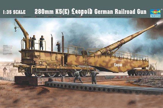 Trumpeter 00207 Canon allemand 280 mm K5(E)leopold (1/35)