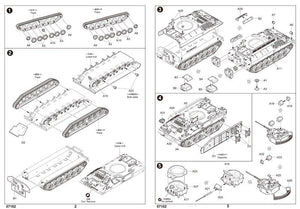 Trumpeter 07102 British Warrior Tracked Mechanised Combat Vehicle up-armored 1/72 – immagine 2