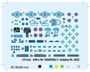 Hobby Boss 80267 N/AW A-10A THUNDERBOLT II 1/72 – image 3