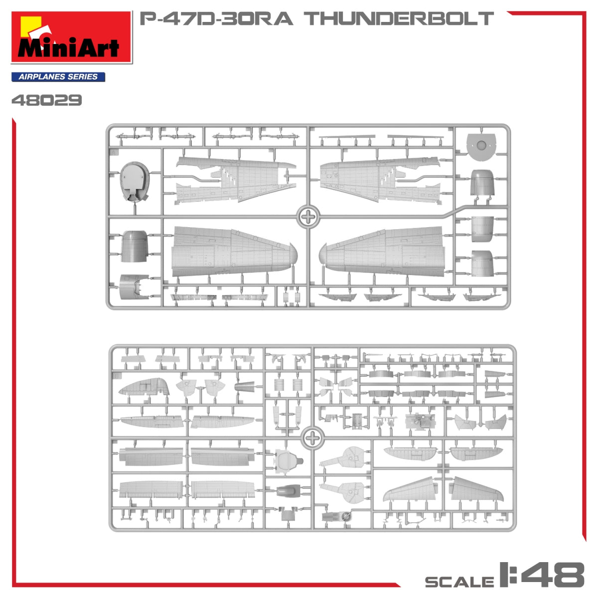 MiniArt 48029 P-47D-30RA THUNDERBOLT - Advanced Kit 1/48 – imagen 5