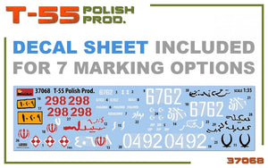 MiniArt 37068 T-55 POLISH PRODUCTION 1/35 – zdjęcie 14