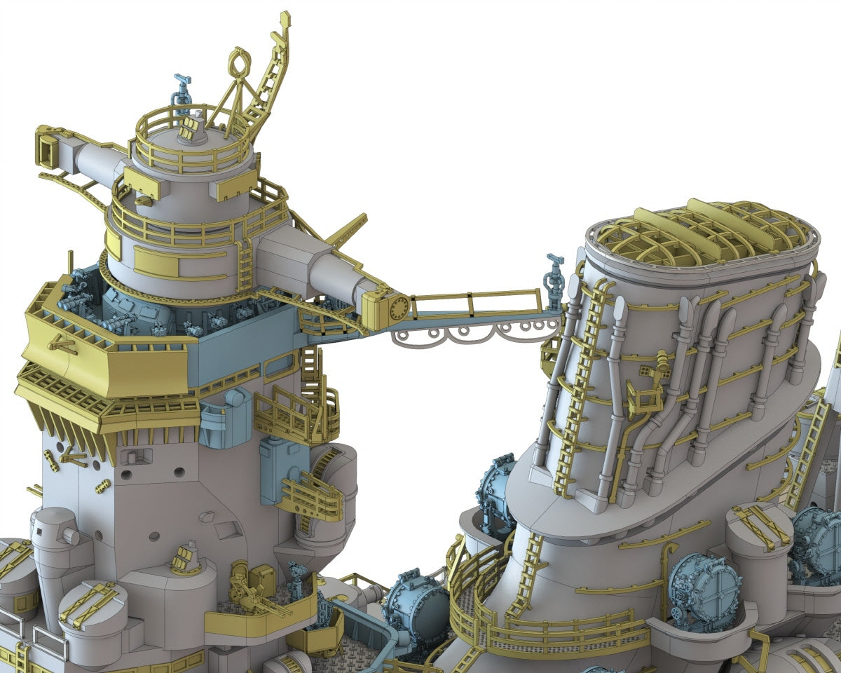 Pontos 70003R1 IJN Battleship Yamato 1941 1/700 – zdjęcie 13