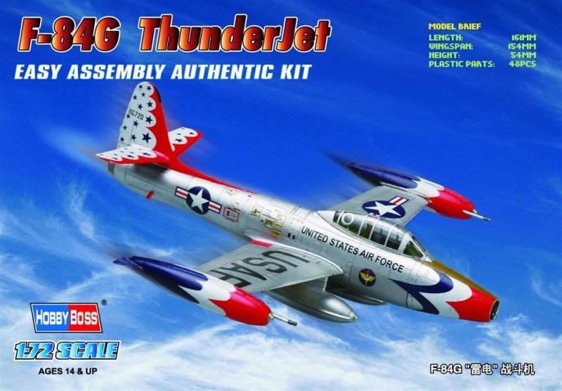 Hobby Boss 80247 F-84G Chasseur Thunderjet (1/72)