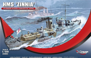 Mirage Hobby 350802 Corvette de classe Fleur HMS Zinnia 1/350