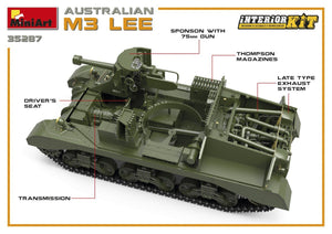 MiniArt 35287 AUSTRALIAN M3 LEE. INTERIOR KIT 1/35 – image 8