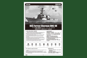 Hobby Boss 83414 USS Forrest Sherman DDG-98 1/700 – immagine 3