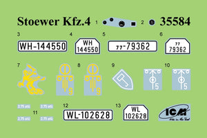 ICM DS3526 Wehrmacht Self-propelled AA vehicles 1/35 – immagine 22
