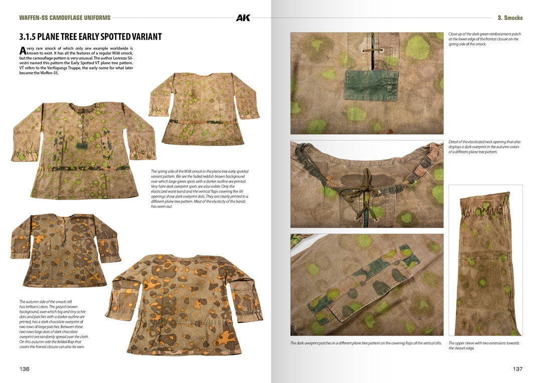 AK Interactive AK130008 WAFFEN-SS CAMOUFLAGE UNIFORMS BY WERNER PALINCKX ( English ) – imagen 10