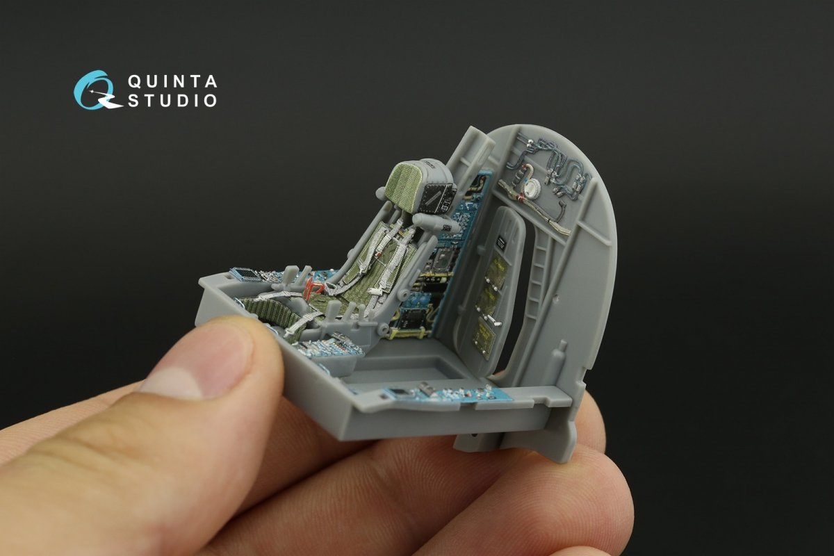 Quinta Studio QD48071 Su-34 3D-Printed &amp;amp; coloured Interior on decal paper (HobbyBoss) 1/48 – imagen 8