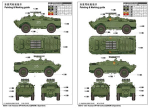 Trumpeter 05515 Russian 9P148 Konkurs BRDM-2 Spandrel 1/35 – imagen 2