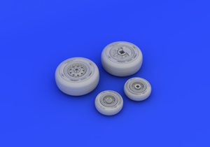 Eduard 648253 F-4J wheels 1/48 ACADEMY – imagen 3