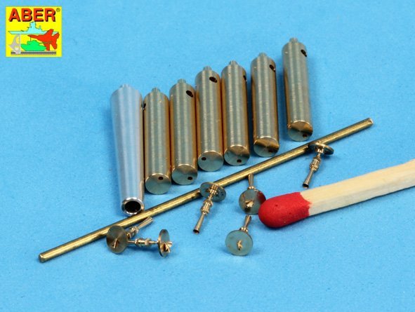 Aber 35L-164 Barrels for German WWI A7V Tank 1/35 – immagine 3