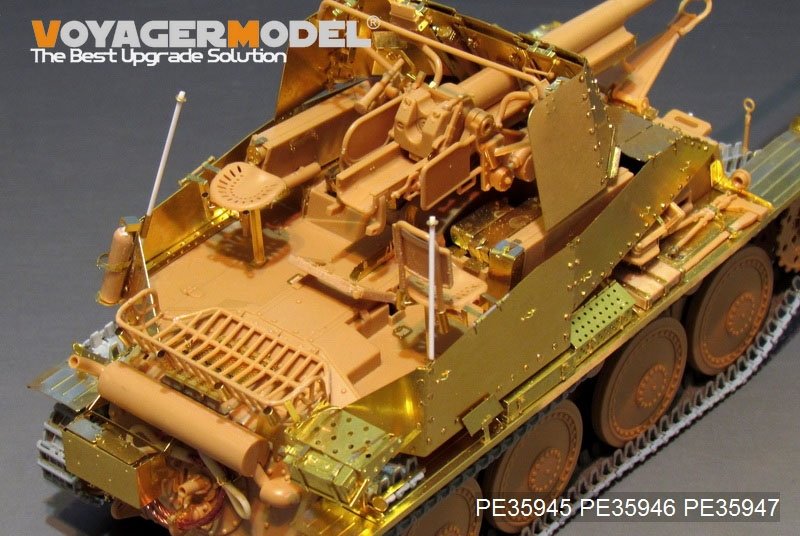Voyager Model PE35945 WWII German Tank Destroyer Marder III (Sd.Kfz.139)Basic For TAMIYA 35248 1/35 – imagen 12
