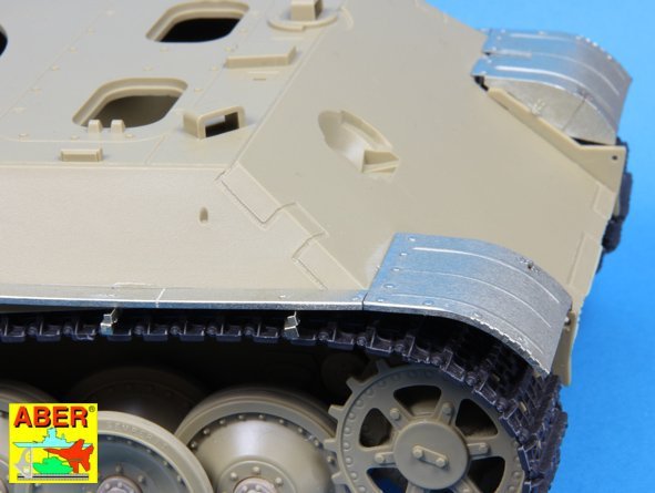 Aber 25010 Fenders for Panther G/Jagdpanther 1/25 – imagen 11