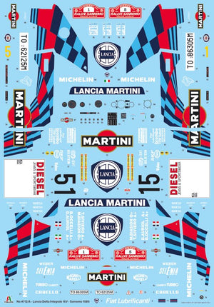 Italeri 4712 Lancia Delta HF Integrale Sanremo 1989 1/12 – Bild 16