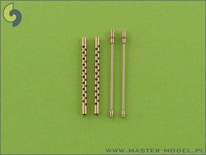 Canons de calibre .50 (12,7 mm) pour avion Master AM-48-001 Browning M2 (2 pièces) (1/48)