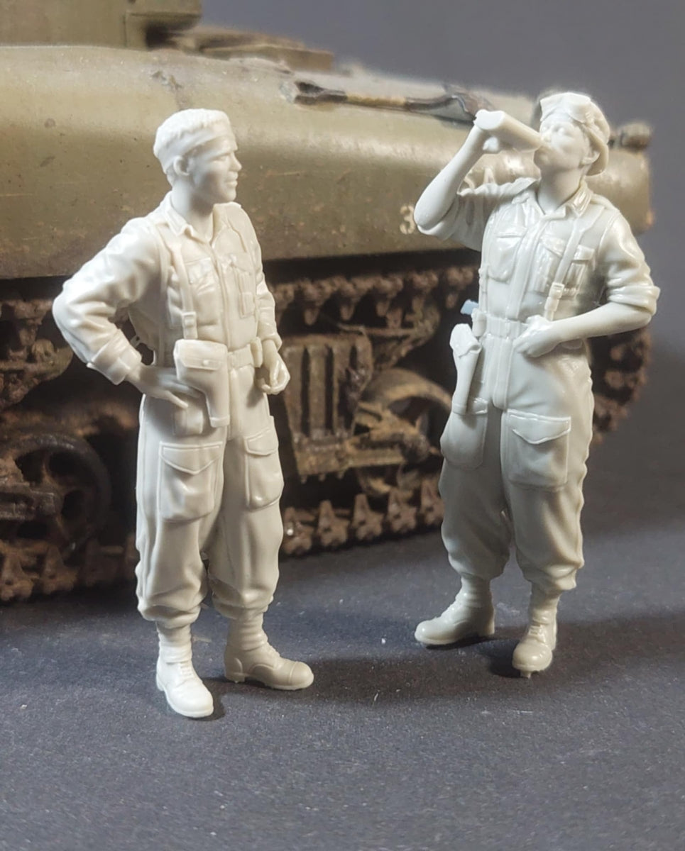Panzer Art FI35-237 British tanker coverall set 1/35 – zdjęcie 3