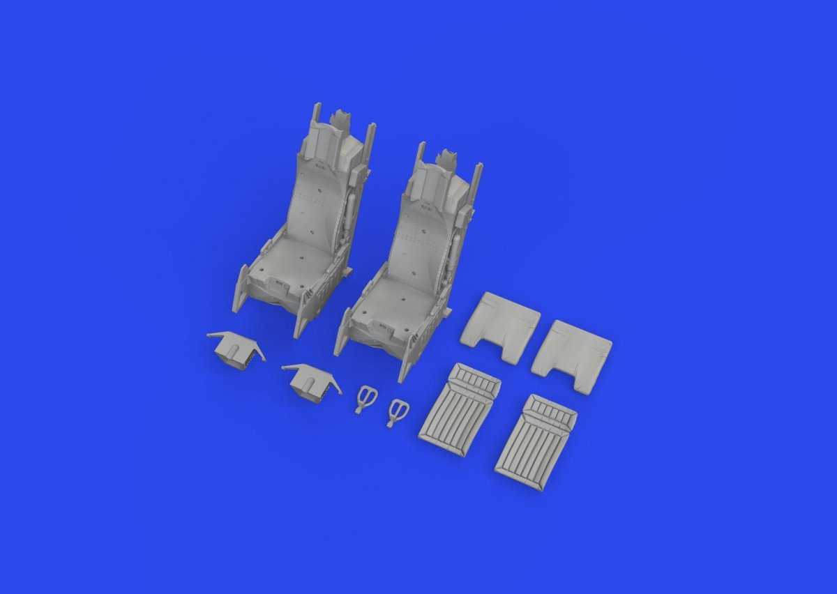 Eduard 648893 F-16D ejection seats PRINT KINETIC MODEL 1/48 – immagine 3
