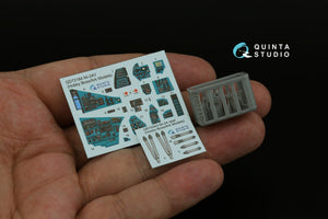 Quinta Studio QD+72184 Mi-24V 3D-Printed &amp;amp; coloured Interior on decal paper (Hobby Boss/ARK Models) (with 3D-printed resin parts) 1/72 – Bild 2