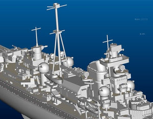 Trumpeter 05776 German Cruiser Admiral Hipper 1941 1/700 – immagine 12