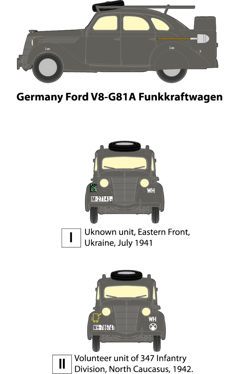 Roden 818 Ford V8-G81A Funkkraftwagen 1/35 – imagen 2