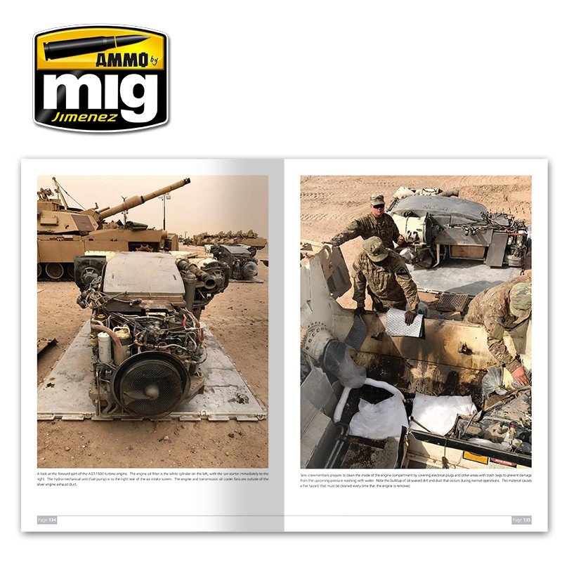 AMMO of Mig Jimenez 5950 M1A2SEP ABRAMS MAIN BATTLE TANK IN DETAIL (English) – imagen 6