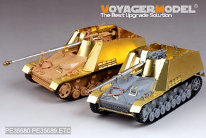 Voyager modèle PE35689 seconde guerre mondiale allemand Sd.Kfz.164 Nashorn pour DRAGON 6387/6165/6166/6314 1/35 – image 14