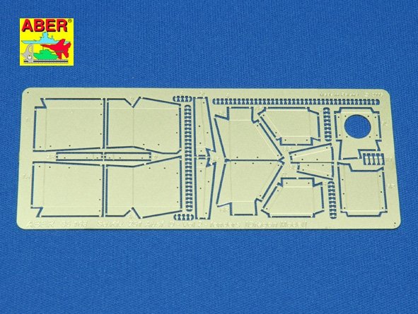Aber 35168 Sd.Kfz.251/1 ausf.D partie 2 ailes (DRA) (1/35)