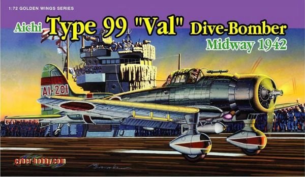 Dragon 5107 Aichi Type 99 « Val » Bombardier en piqué, Midway 1942 1/72