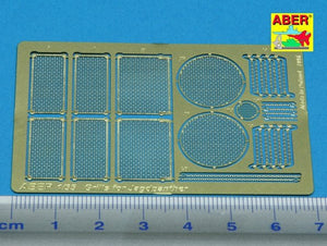 Aber 35G04 Grilles for german self-propelled gun Jagdpanther 1/35 – imagen 2