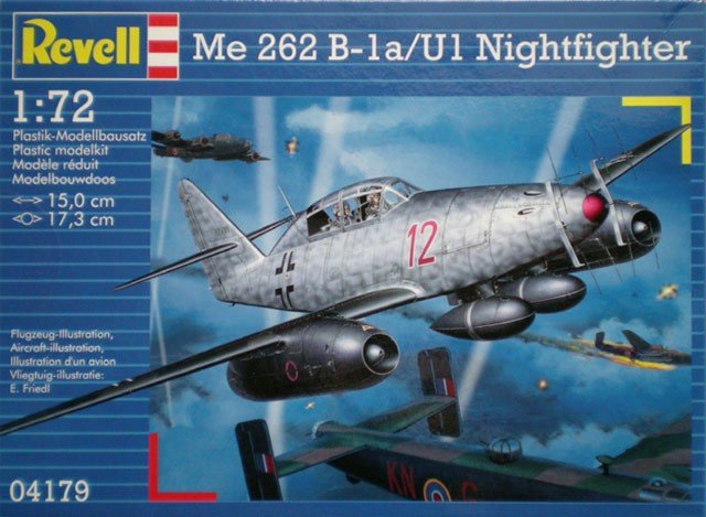 Revell 04179 Me 262 B-1a/U1 Nightfighter 1/72