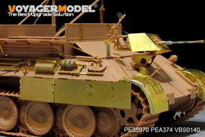 Modèle Voyager PE35970 Bergepanther Ausf.A allemand de la Seconde Guerre mondiale (type tardif, porte-outils Panther G) Base pour MENG SS-015 1/35 – image 18