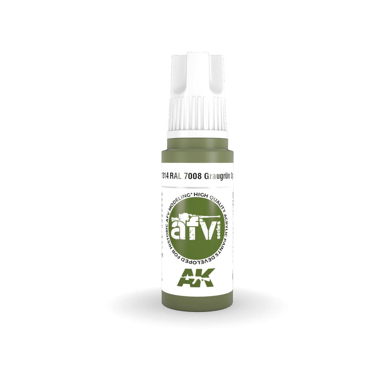 AK Interactive AK11314 RAL 7008 GRAUGRÜN OPT 2 17ml – zdjęcie 2