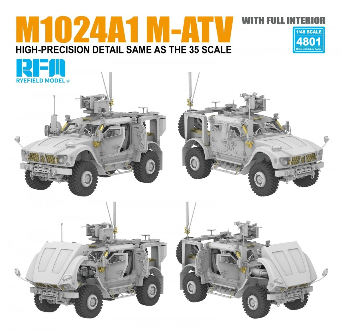 Rye Field Model 4801 M1024A1 M-ATV 1/48 – image 3