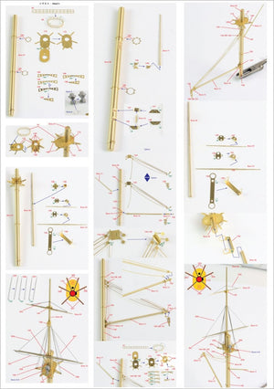 Pontos 35021F1 IJN Mikasa 1905 Detail Up Set 1/350 – imagen 3