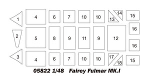 Trumpeter 05823 Fairey Fulmar Mk.II 1/48 – imagen 5