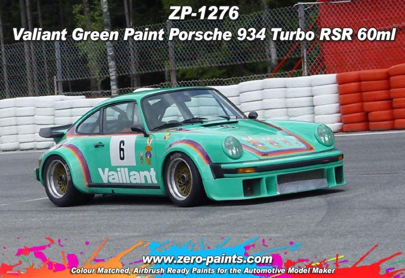 Peinture Zero Paints ZP-1276 Vert Valiant Porsche 934 Turbo RSR 60 ml – image 2