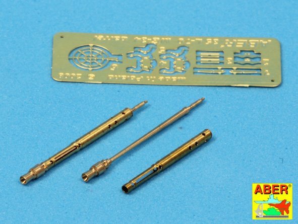 Aber 35L-098 Ensemble de 2 canons pour mitrailleuse de char allemande MG 34 avec Panzermantel (1/35) – image 3