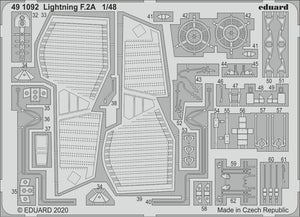 Eduard 491092 Lightning F.2A 1/48 AIRFIX – imagen 2